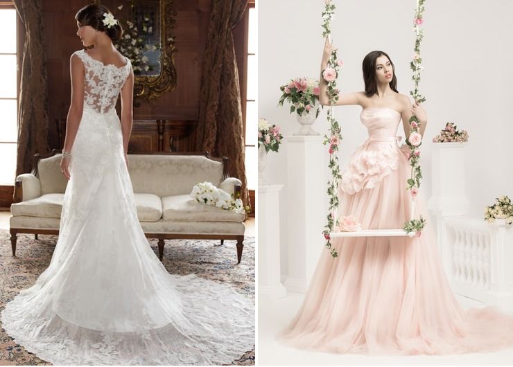 Wedding dresses Pink European