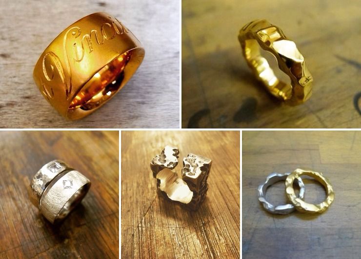 Men's Handmade wedding rings