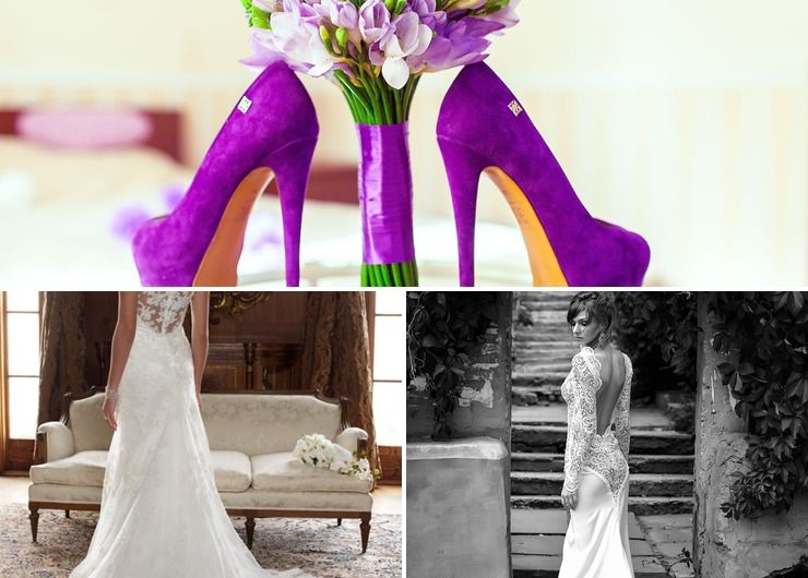 Wedding dresses Purple European