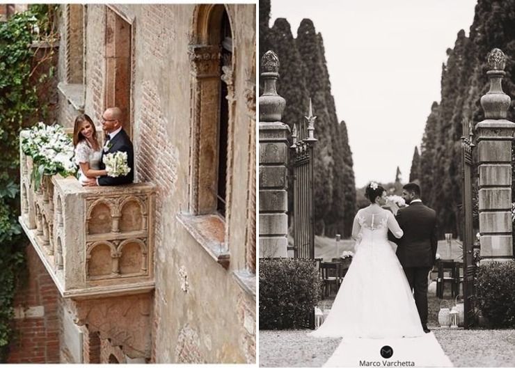 real wedding in Verona italy