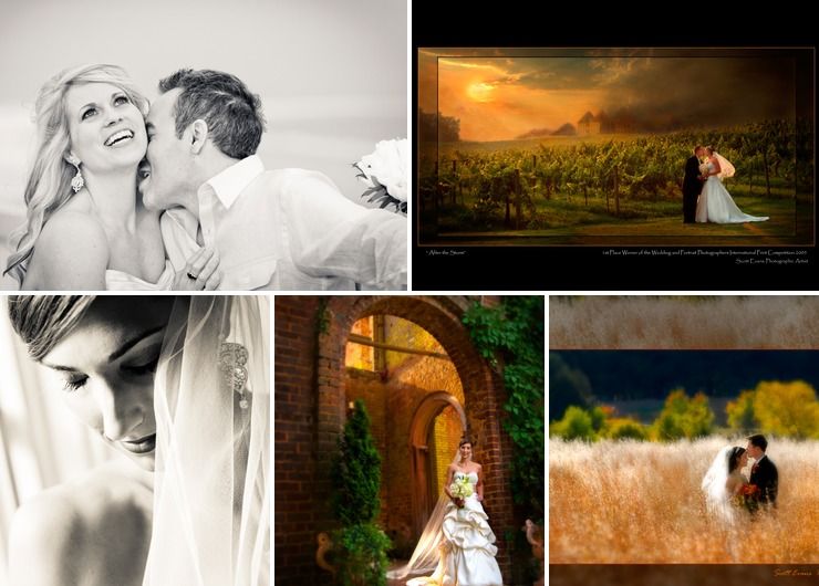 A few of Scott's Favorite Wedding Images that He Made as a Photographer