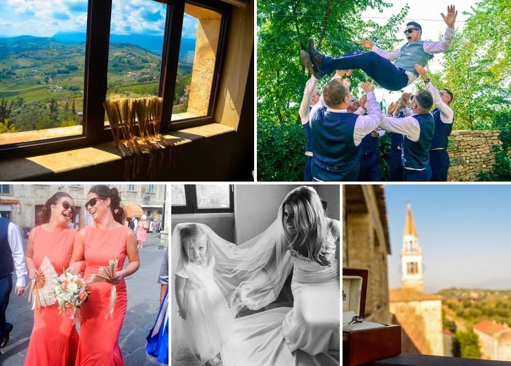 Kelly & Connor's wedding photographs in Italy