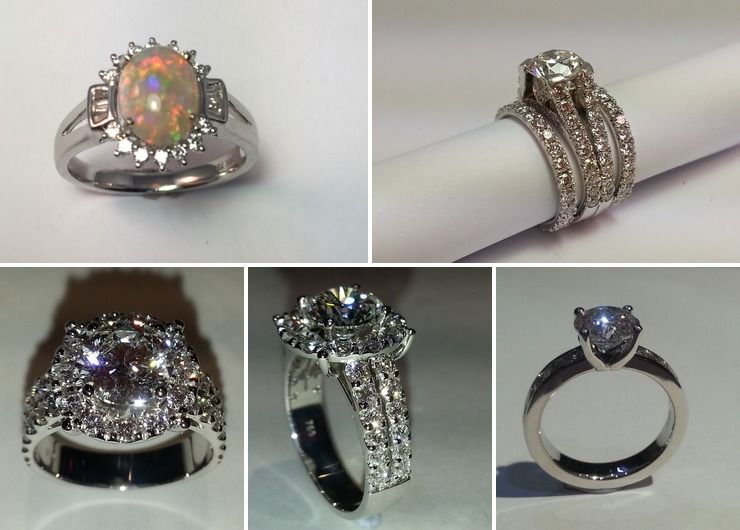unique opal diamond