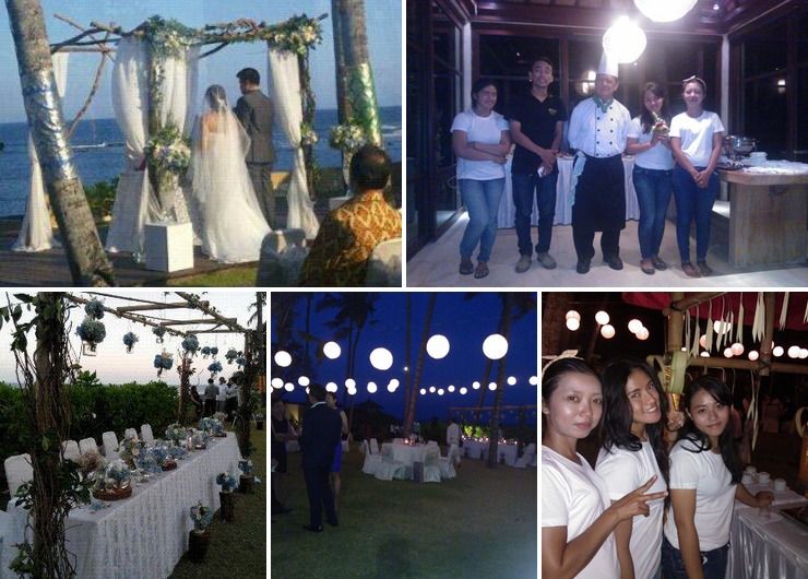 Bali Wedding Catering - Darcy & Andi