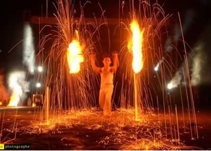 Tagahabi Fire Show