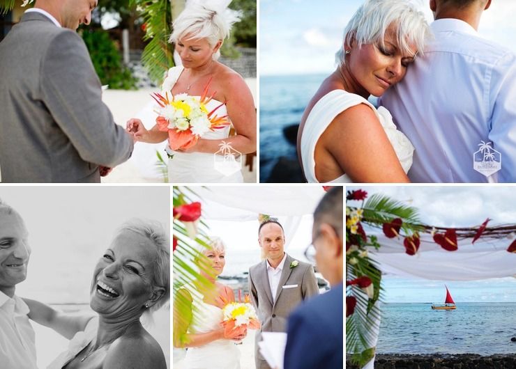 beach wedding Mauritius