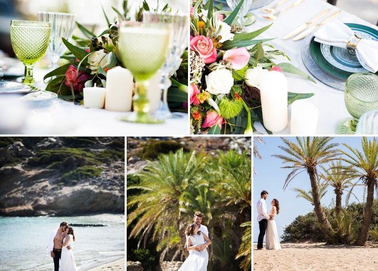 Summer beach wedding on the eastern Crete by My wedding in Crete Summer beach wedding on the eastern Crete