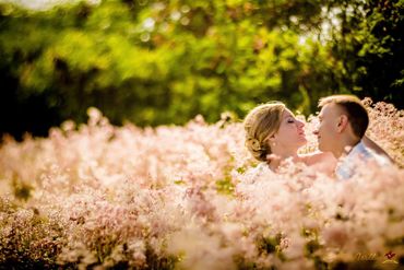 Outdoor summer real weddings