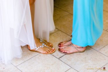 Beach bridal style Beach bridal style