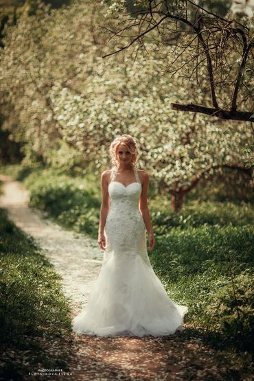 Spring mermaid wedding dresses