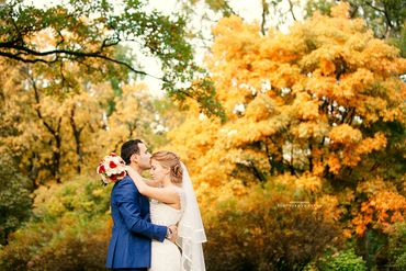 Autumn real weddings