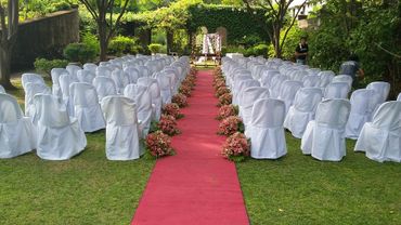 Wedding ceremony decor