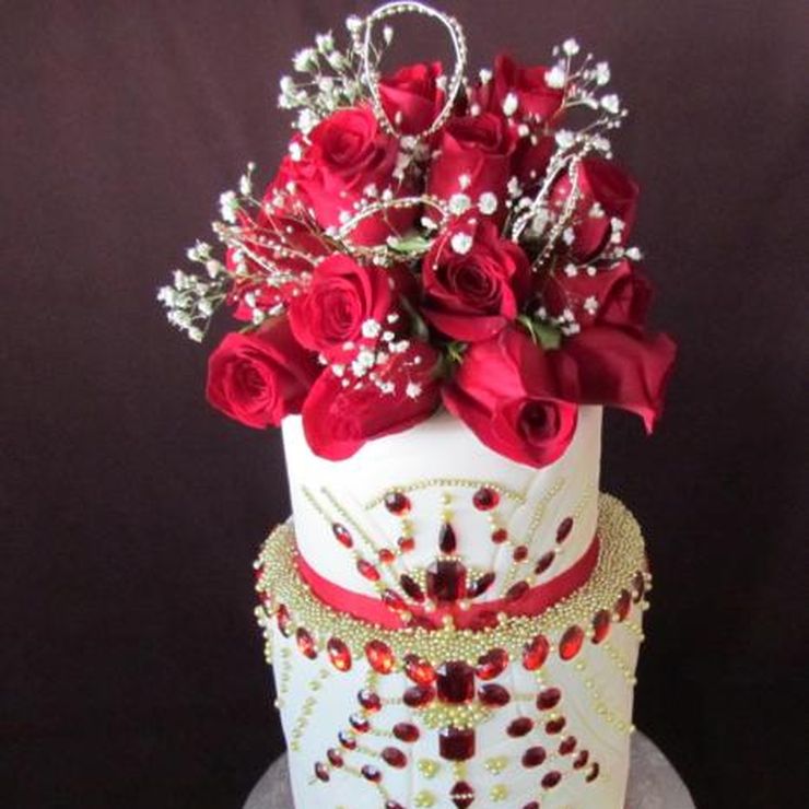 Laura's Wedding Cake