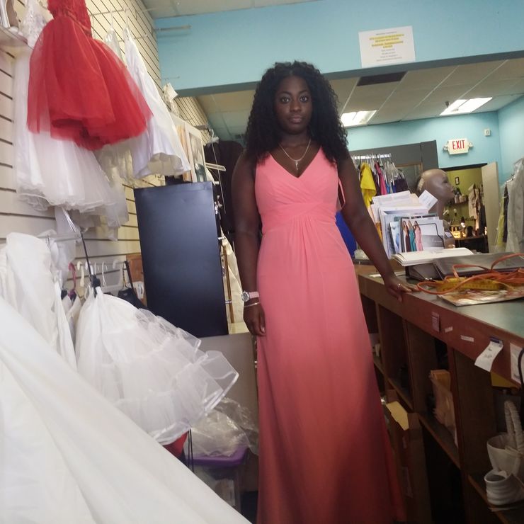 Bridal and bridesmaid dresses