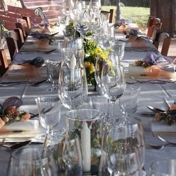 Wedding reception decor