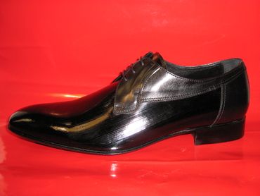 Black wedding shoes