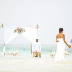 Beach white long wedding dresses