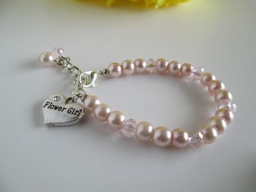 Pink bracelets, earrings, necklaces & other jewellery