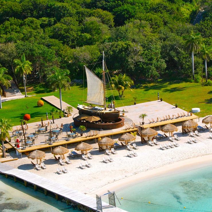 Isla Mujeres Mayan Wedding and yacht location