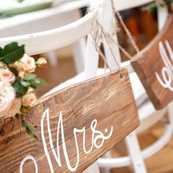 Brown wedding signs Brown wedding signs