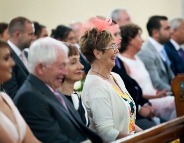 Overseas wedding guests