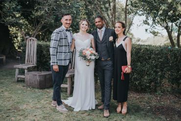 White outdoor long wedding dresses