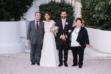 White outdoor long wedding dresses