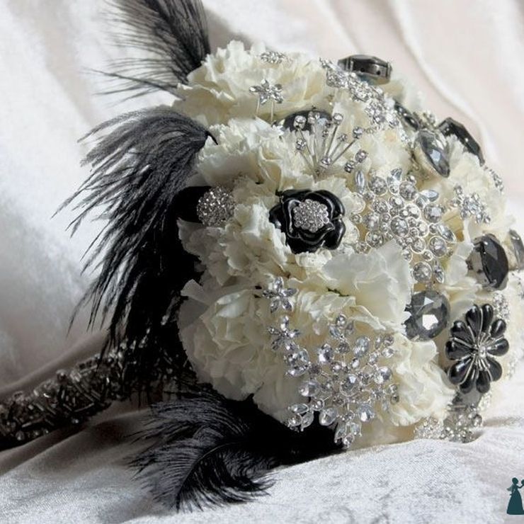 Black in flowers